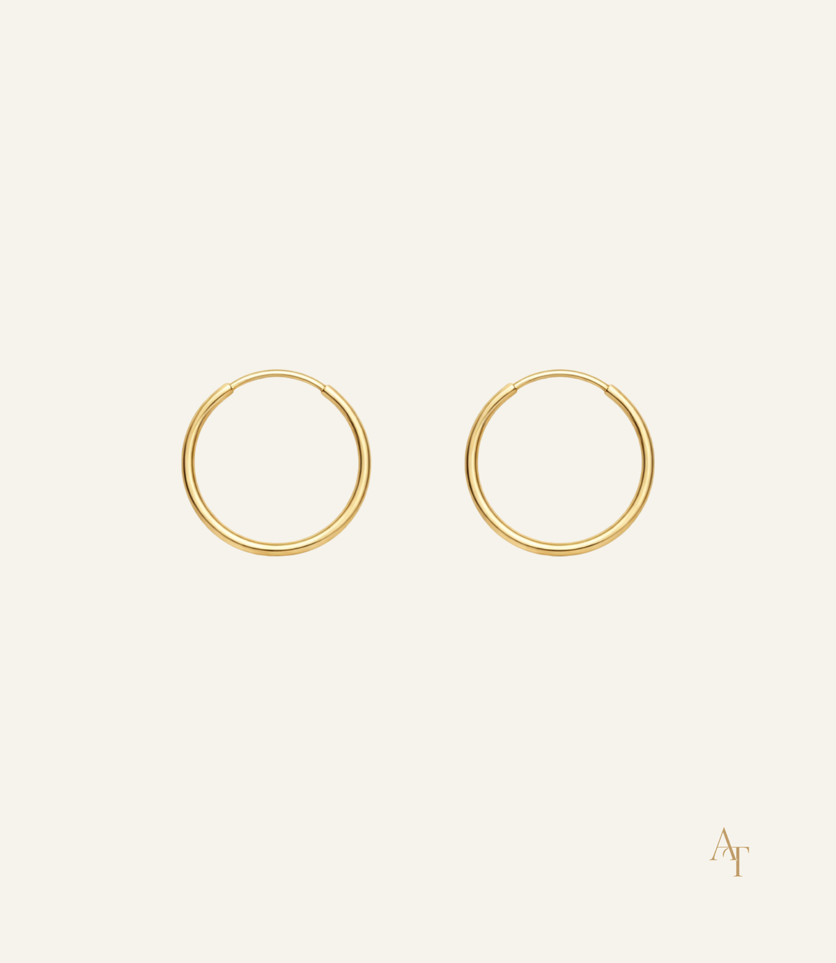 9KT Yellow Gold Classic Sleepers
